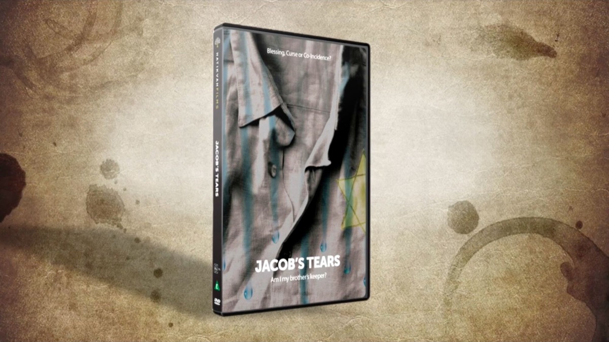Jacob's Tears DVD cover, showing a worn shirt bearing a yellow Star of David